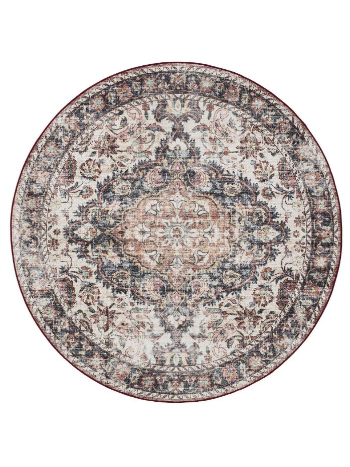 Tapis rond lavables GEORGE