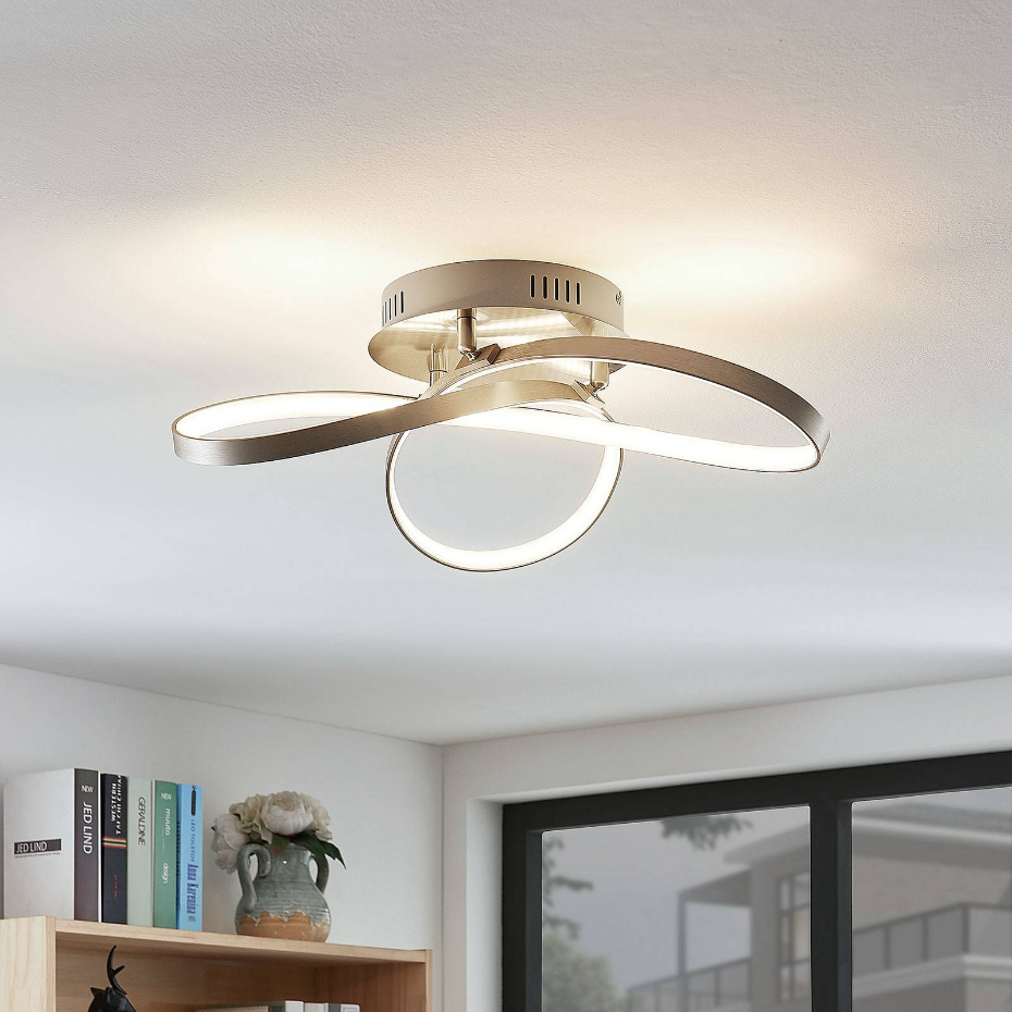 Plafonnier en aluminium moderneLED, Saliha