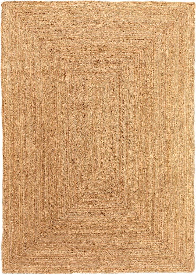 Tapis de jute tissé main JUTTA