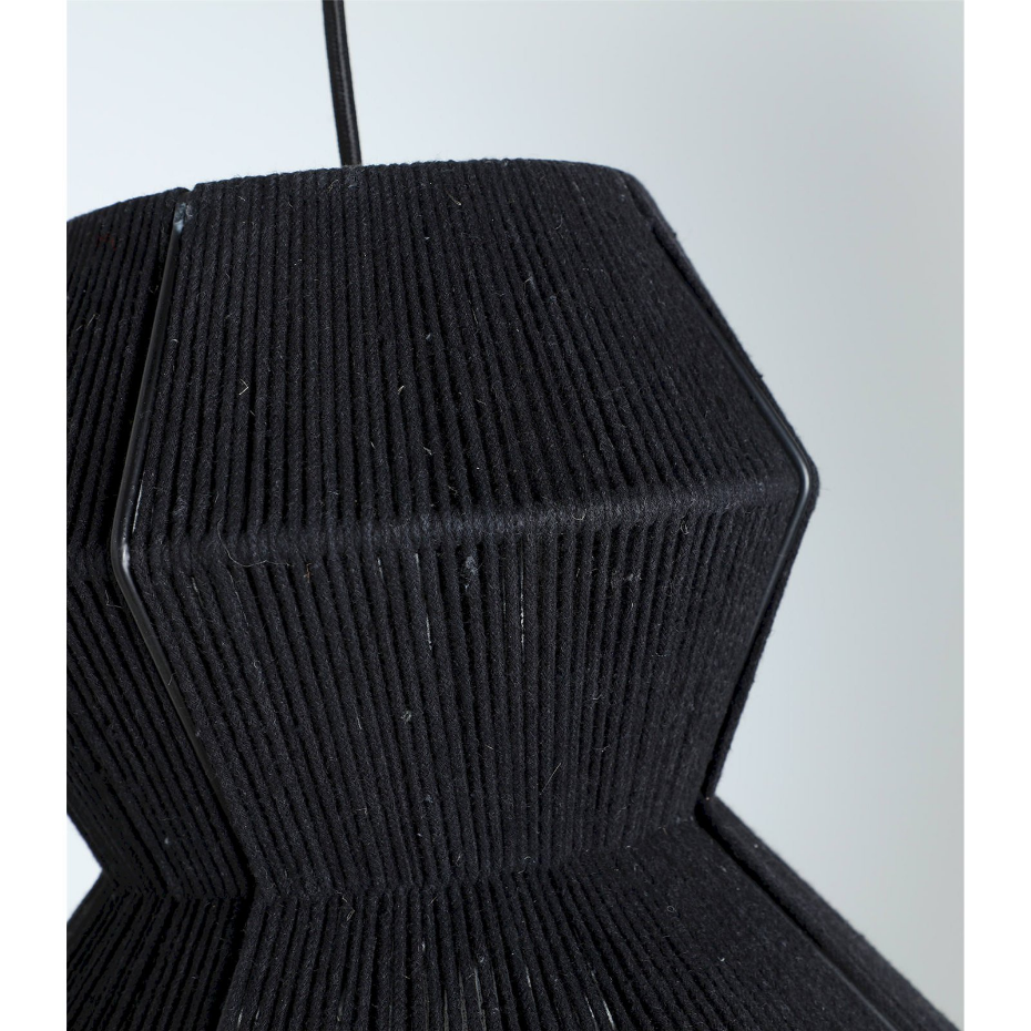 Suspension en coton et fer style ethnique chic