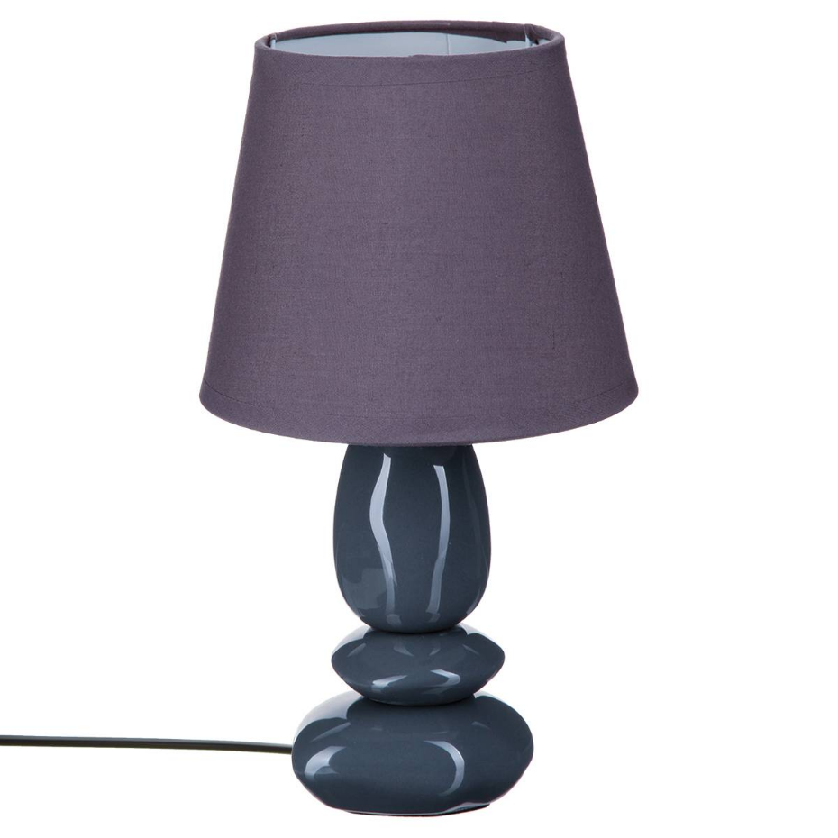 Lampe céramique galets superposés LUIS