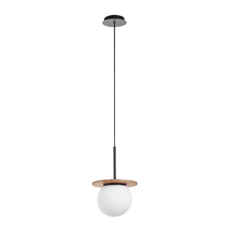 Suspension salle de bain Floc bois naturel IP44