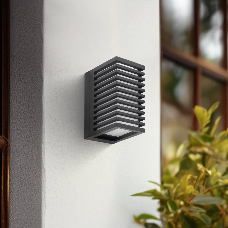 Applique extérieure en aluminium moderneLED