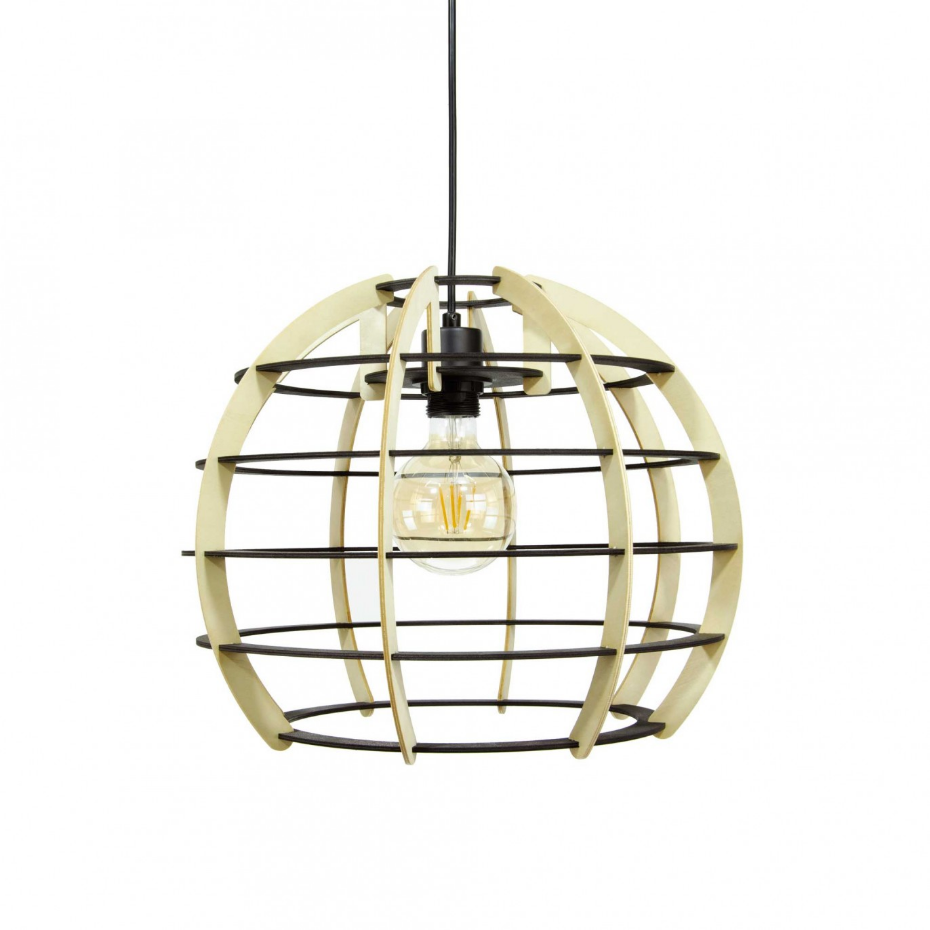 Suspension en bois de peuplier, FITANE