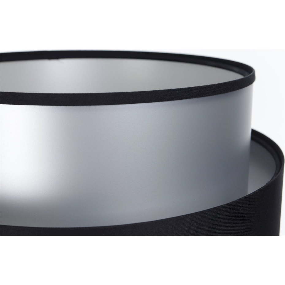 Lampe à poser ronde en PVC abat-jour  Duo ellegant