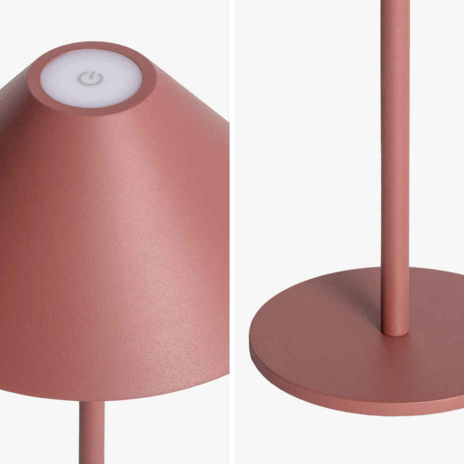 Lampe de table intérieur/extérieur LED sans fil H 32cm ADAM