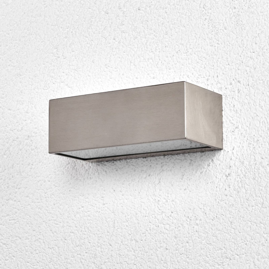 Applique extérieure en inox moderne, Leonora