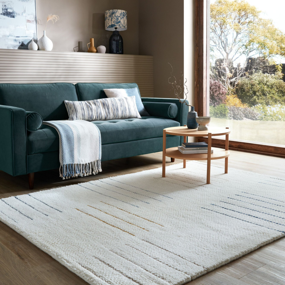 Tapis salon et chambre pure laine KOOKY