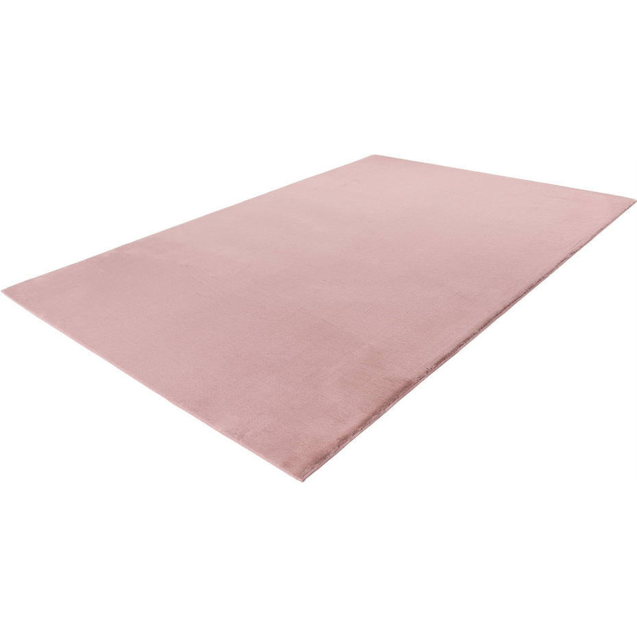 Tapis rectangulaire en polyester à poil court