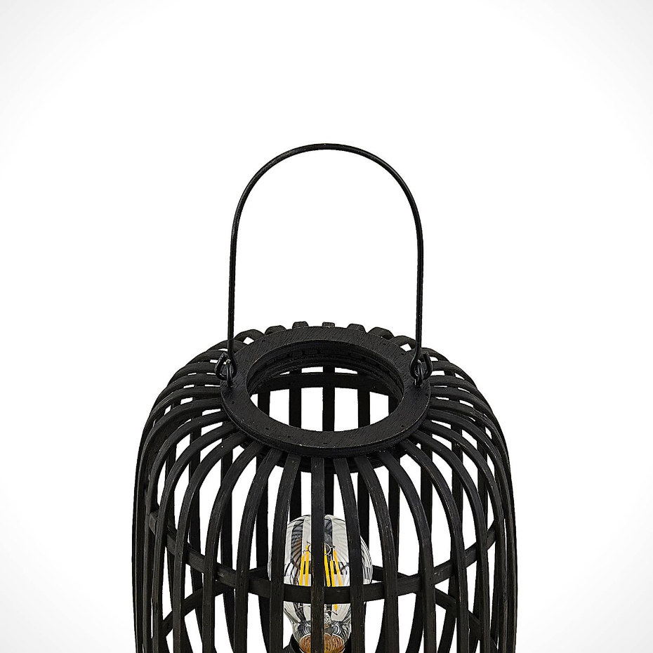 Lampe à poser en bois traditionnelle