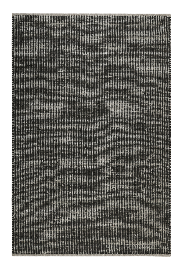 Tapis jute et laine tissé main ,  GOBI