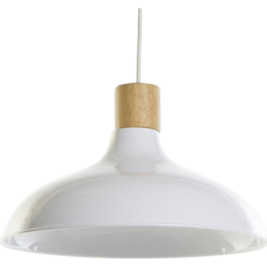 Suspension ronde en métal et bois Urban style scandinave