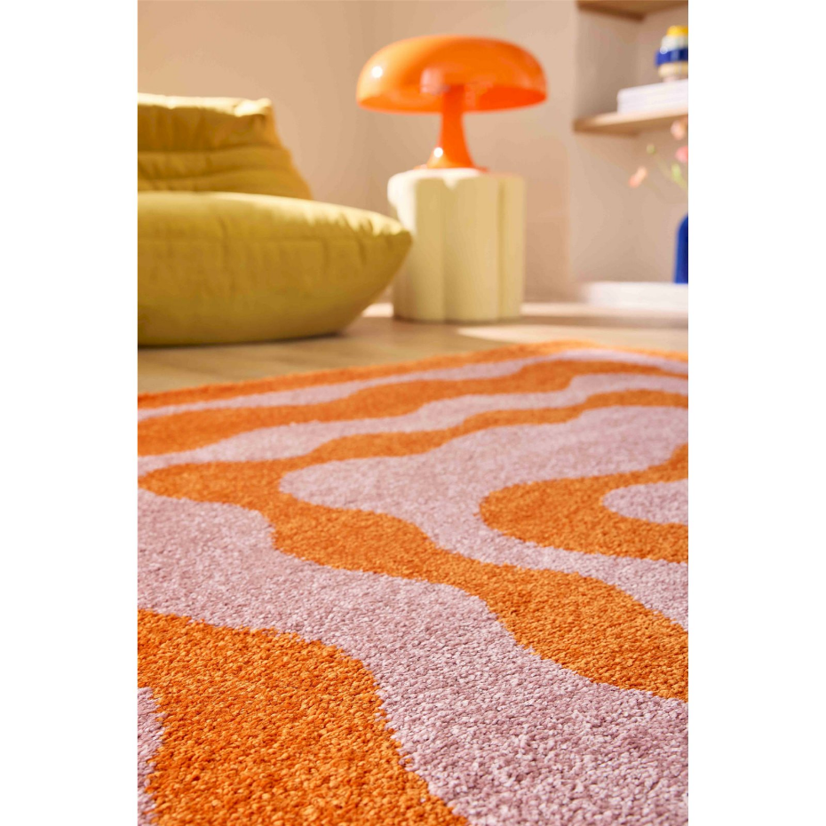 Tapis rectangulaire en polypropylène GROOVY