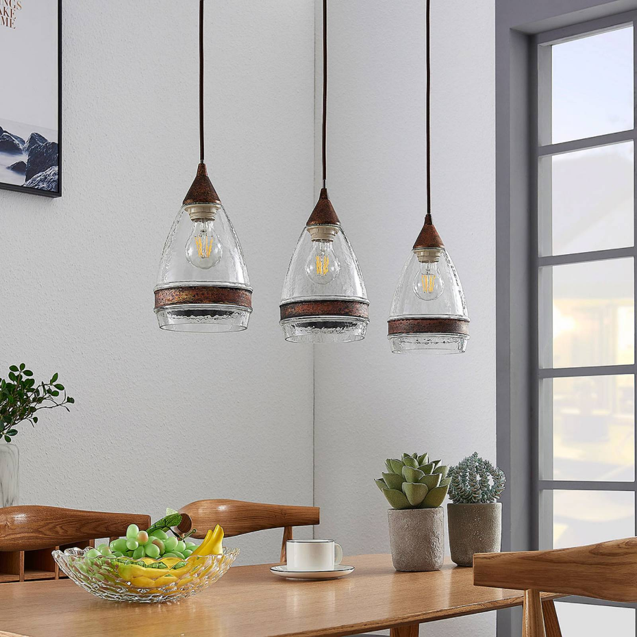 Suspension en verre antique, Millina