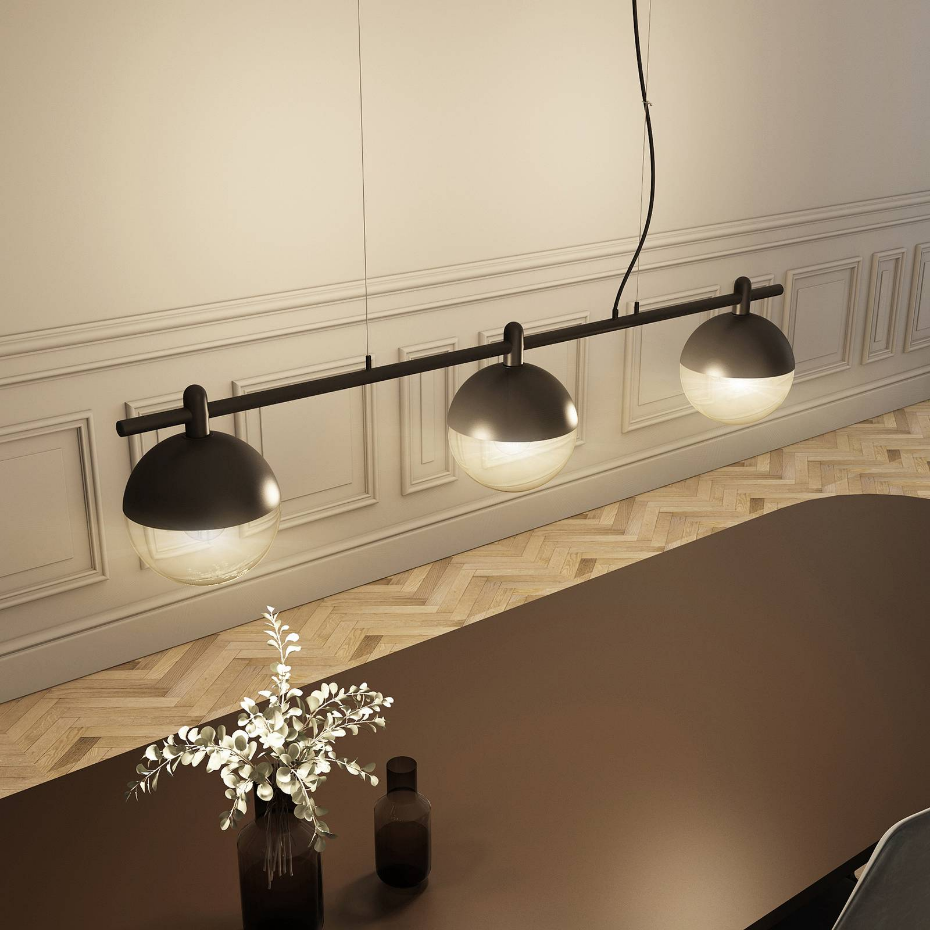 Suspension en verre design, Dustian