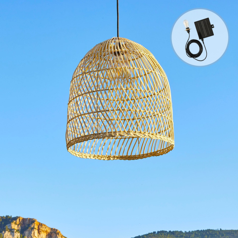 Suspension solaire bohème PAULO SOLAR H45cm