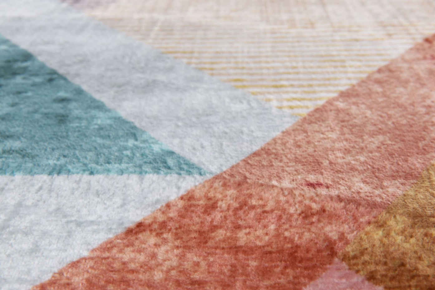 Tapis Rachele, imprimé, 100% polyester, plat