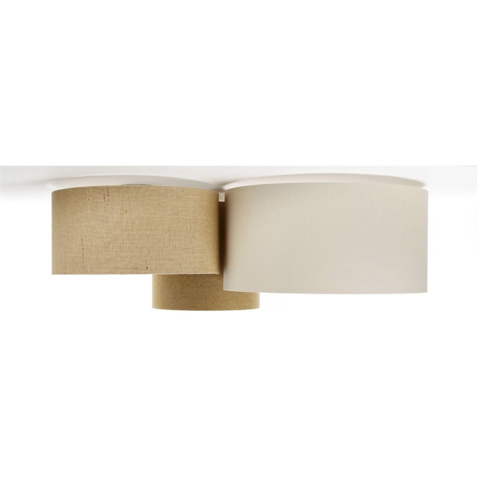 Plafonnier rectangulaire en tissu Boho Elegant