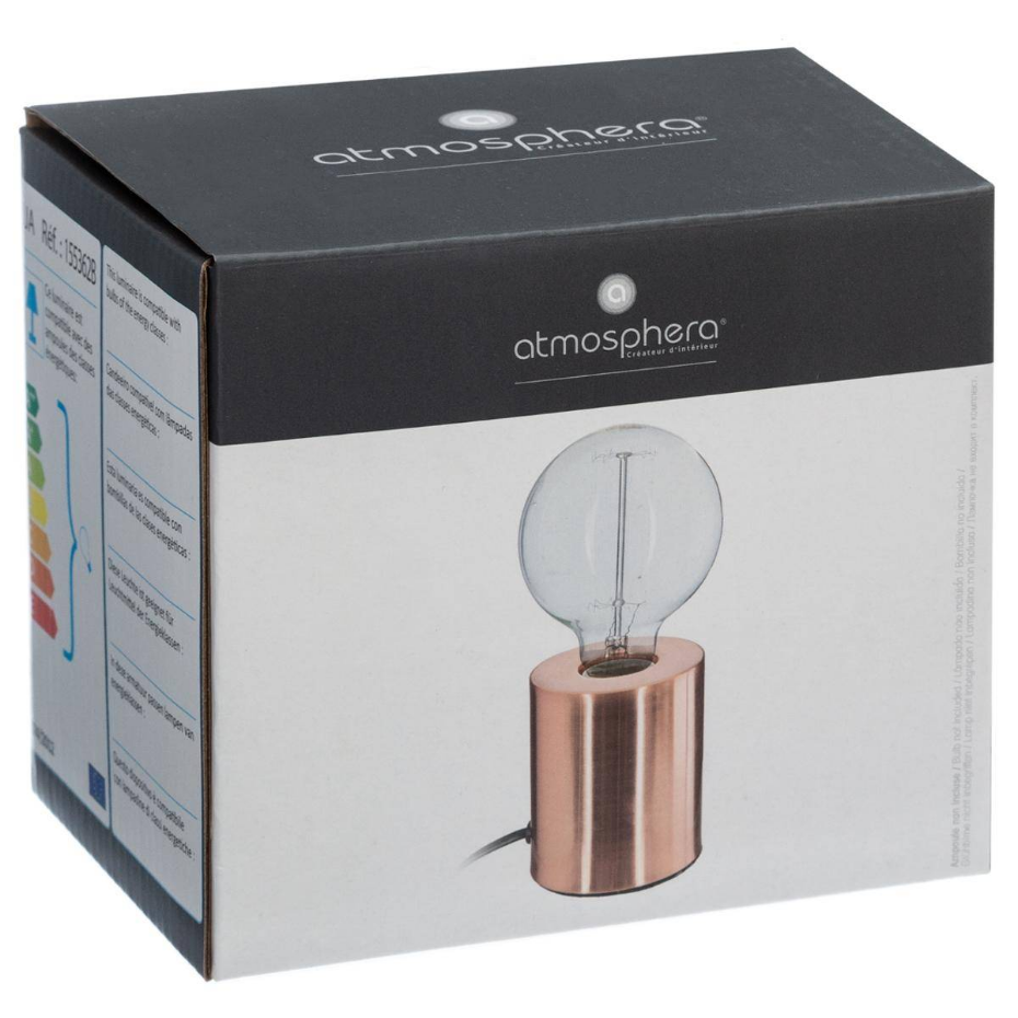 Lampe cylindrique métal SABA