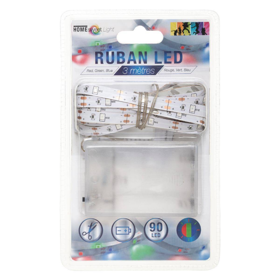 Ruban LED à pile