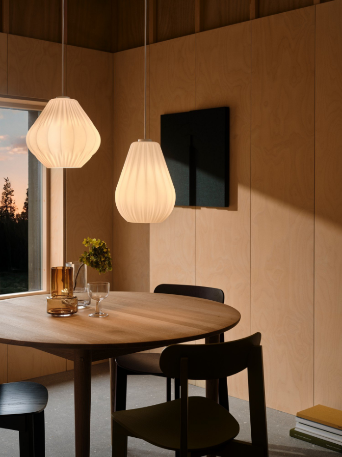 Suspension Elbie  Verrerie Opale ,  H. 24 - IP20 - E27 /  Nordlux Intérieur
