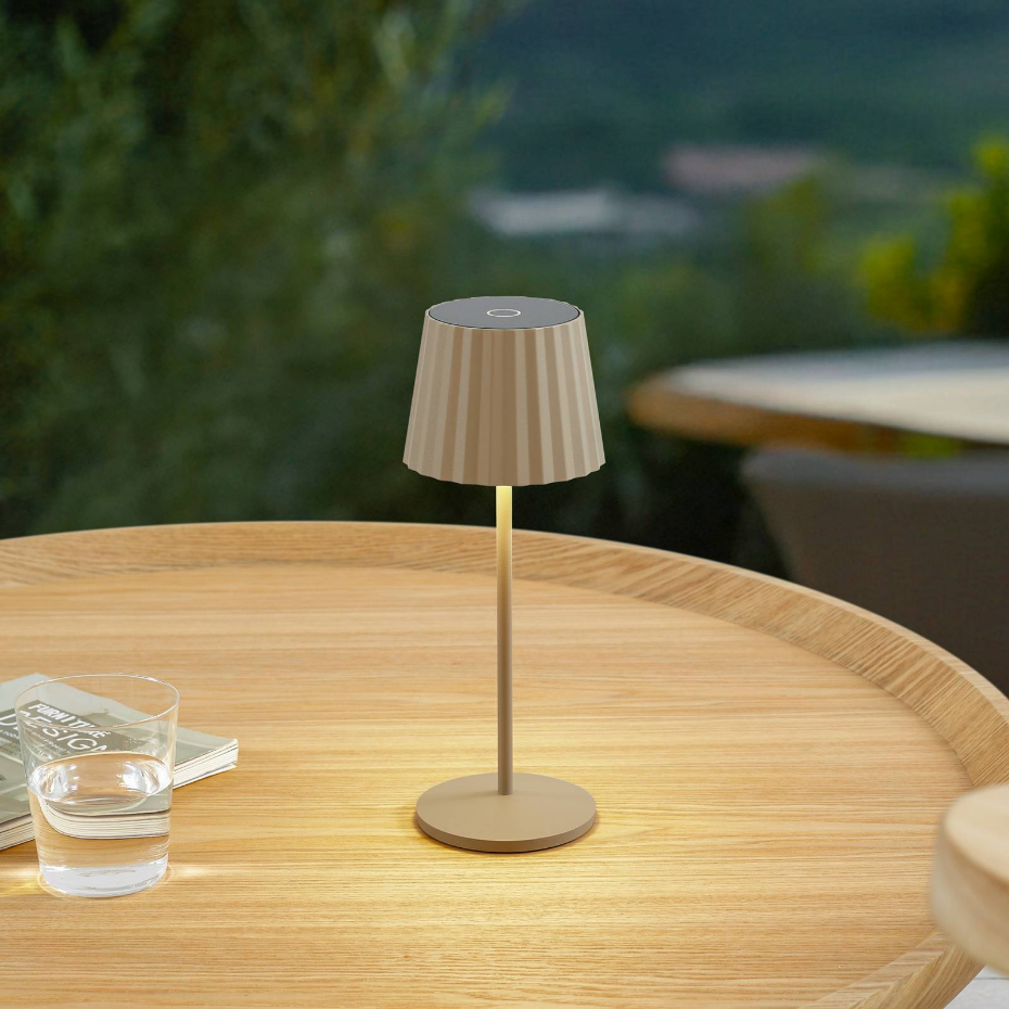 Luminaire de terrasse en aluminium moderneLED