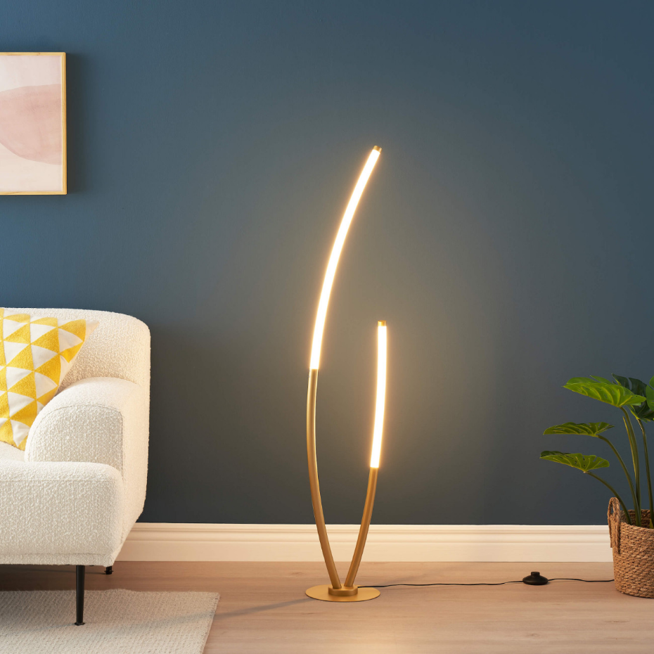 Lampadaire design avec LED intégrée - MOA