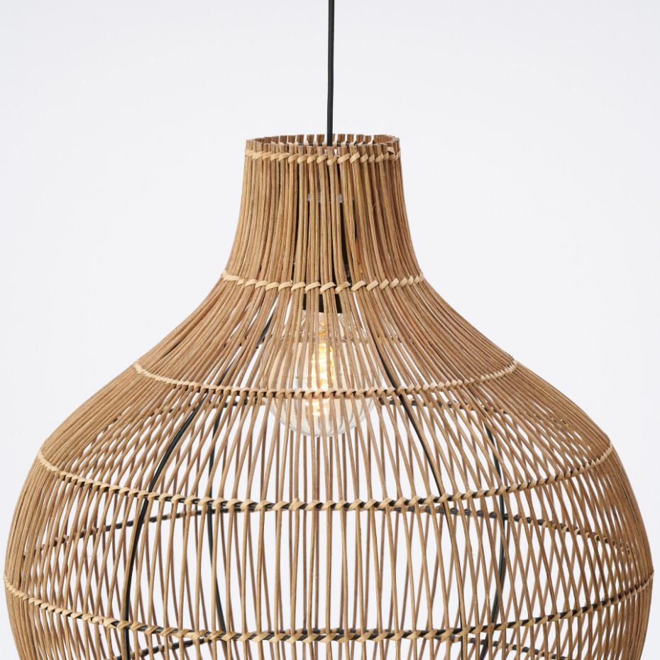 Lampe À Suspension Rotin PACINO