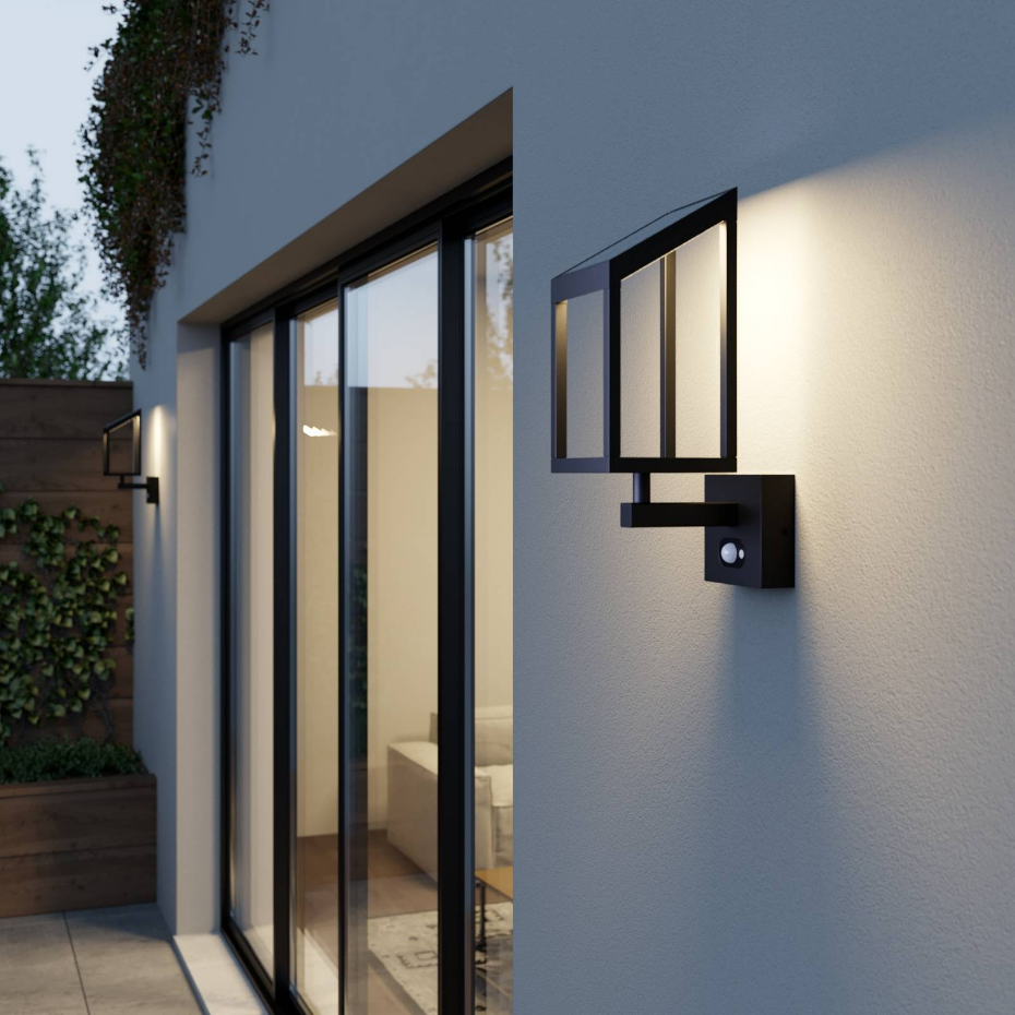 Lampe solaire extérieure en aluminiumLED