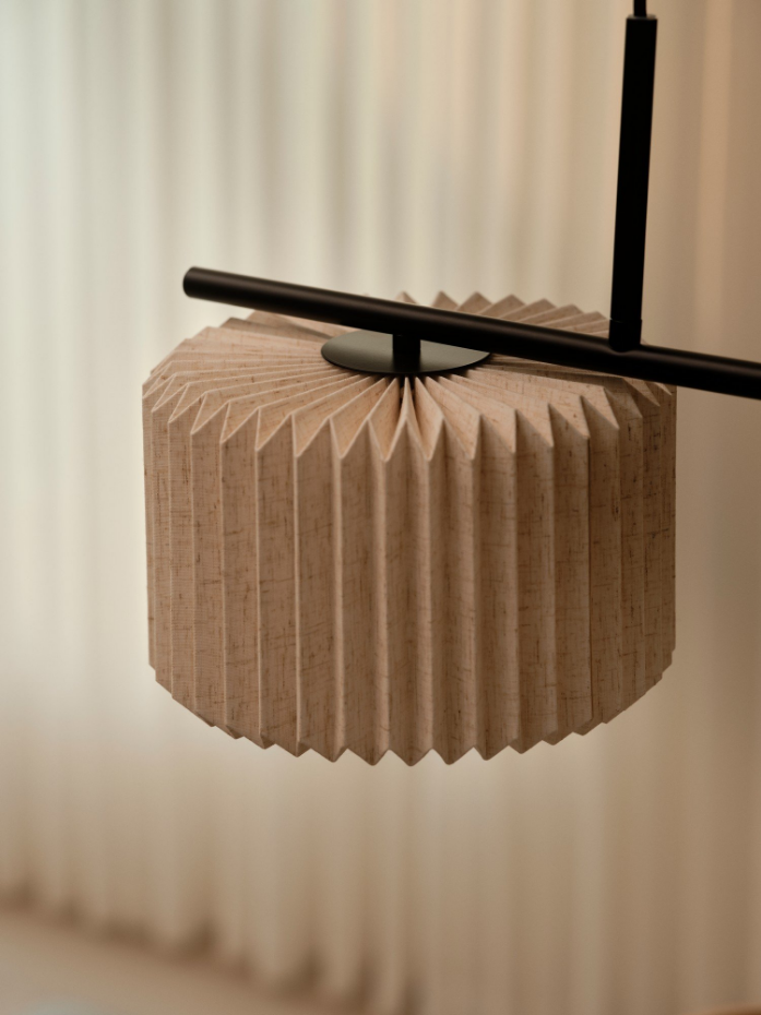 Suspension Vivienne Dual  Métal Noir ,  H. 32,5 - IP20 - E27 /  Nordlux Intérieur