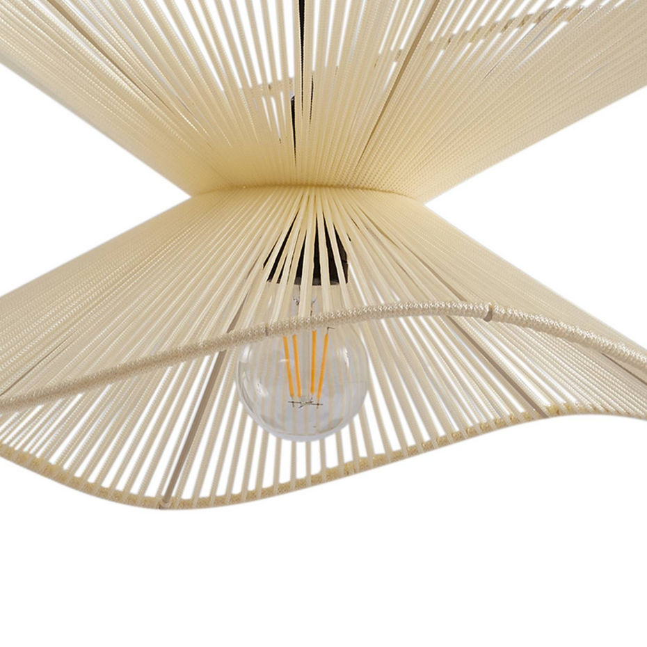 Luminaire extérieur en textile moderne