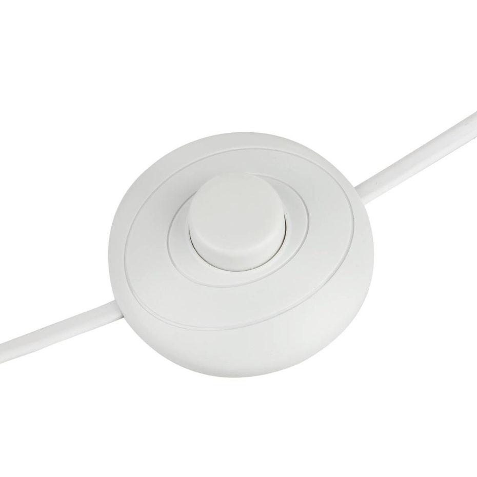 Lampadaire droit abat-jour lin LEO