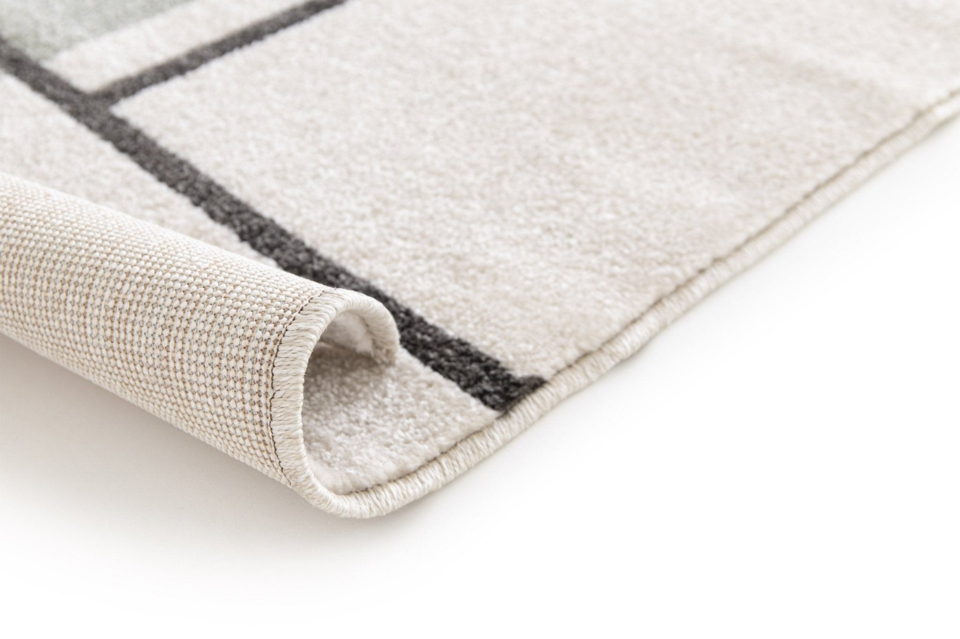 Tapis super doux très graphique PIET