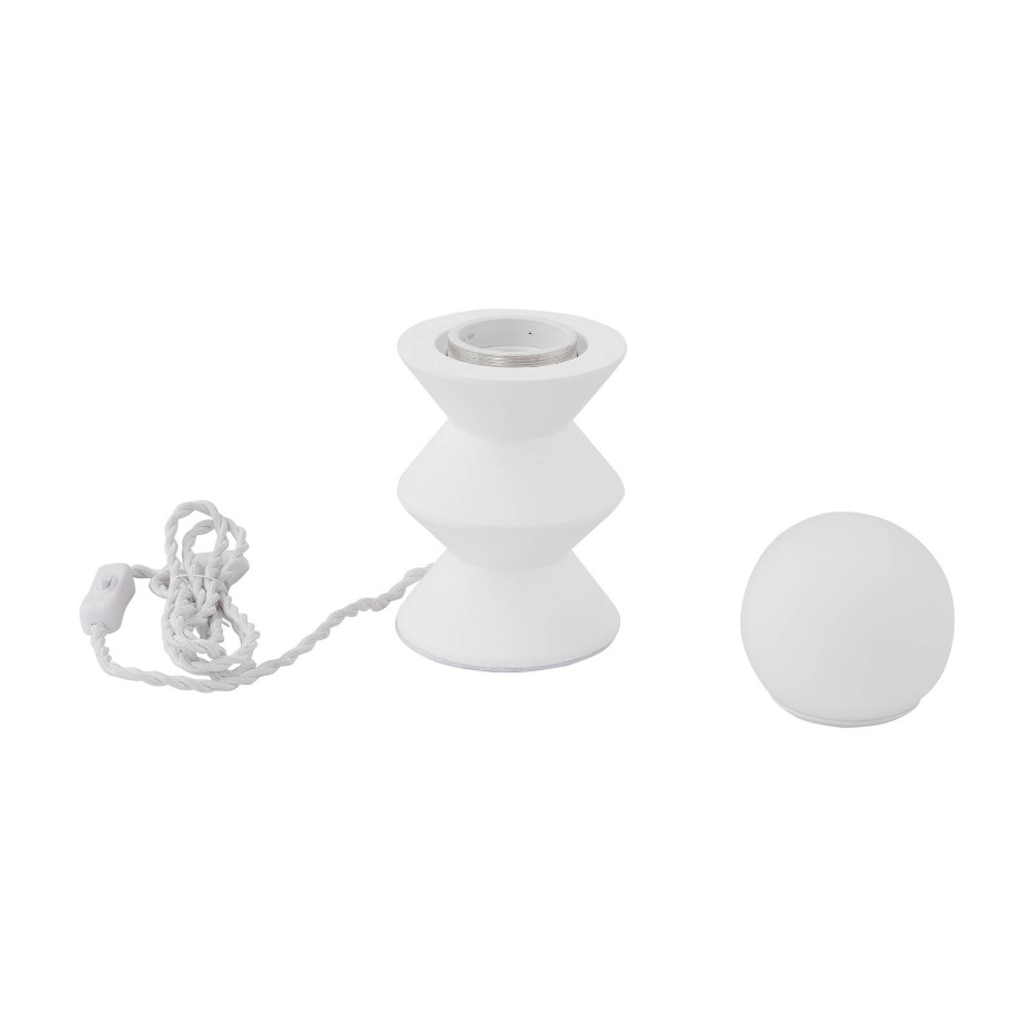 Lampe à poser en plâtre moderne, Nielson