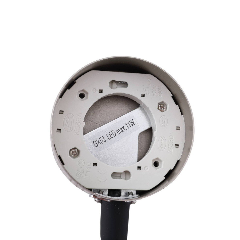 Lampe à pince en métal moderne, Jyla