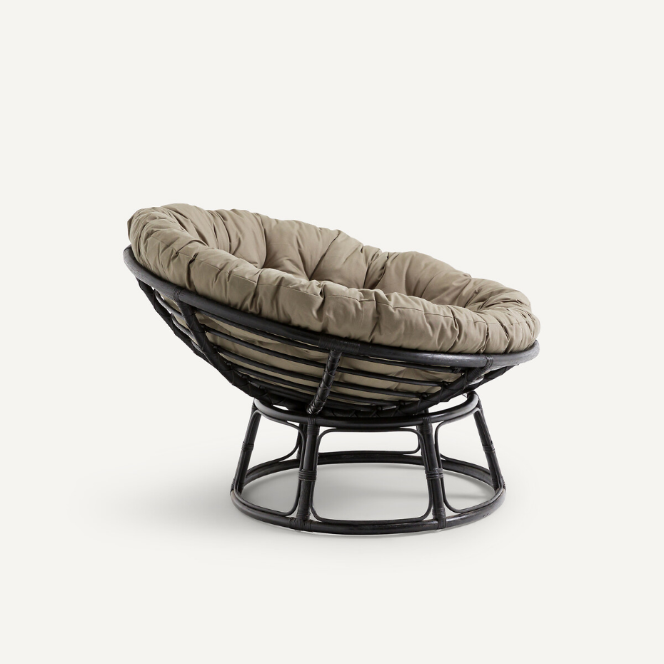 Fauteuil papasan rotin, Aranias