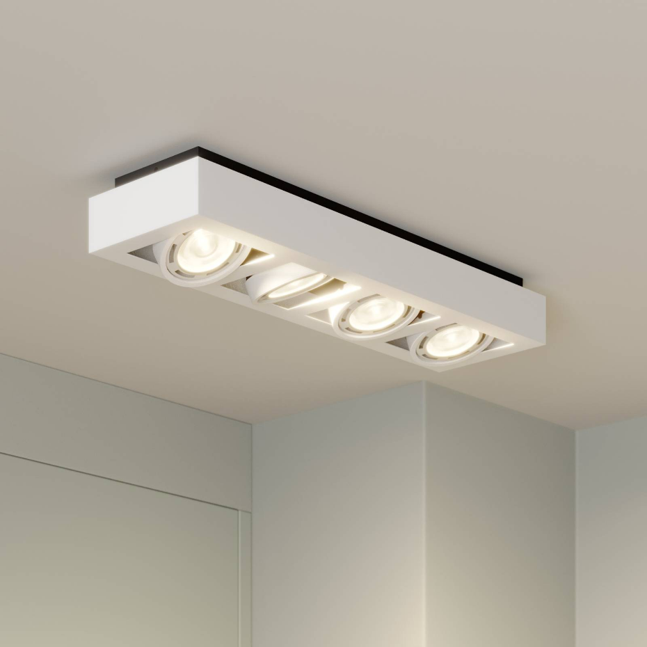 Plafonnier en aluminium moderne, Ronka