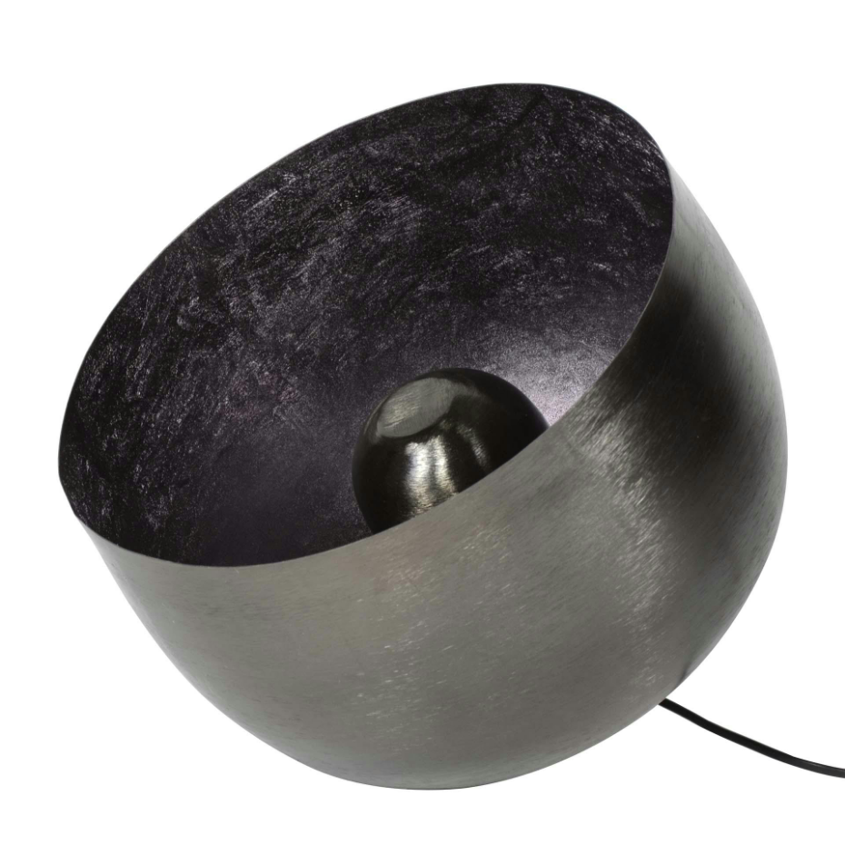 Lampe à poser industrielle cloche noire GM TRIBECA