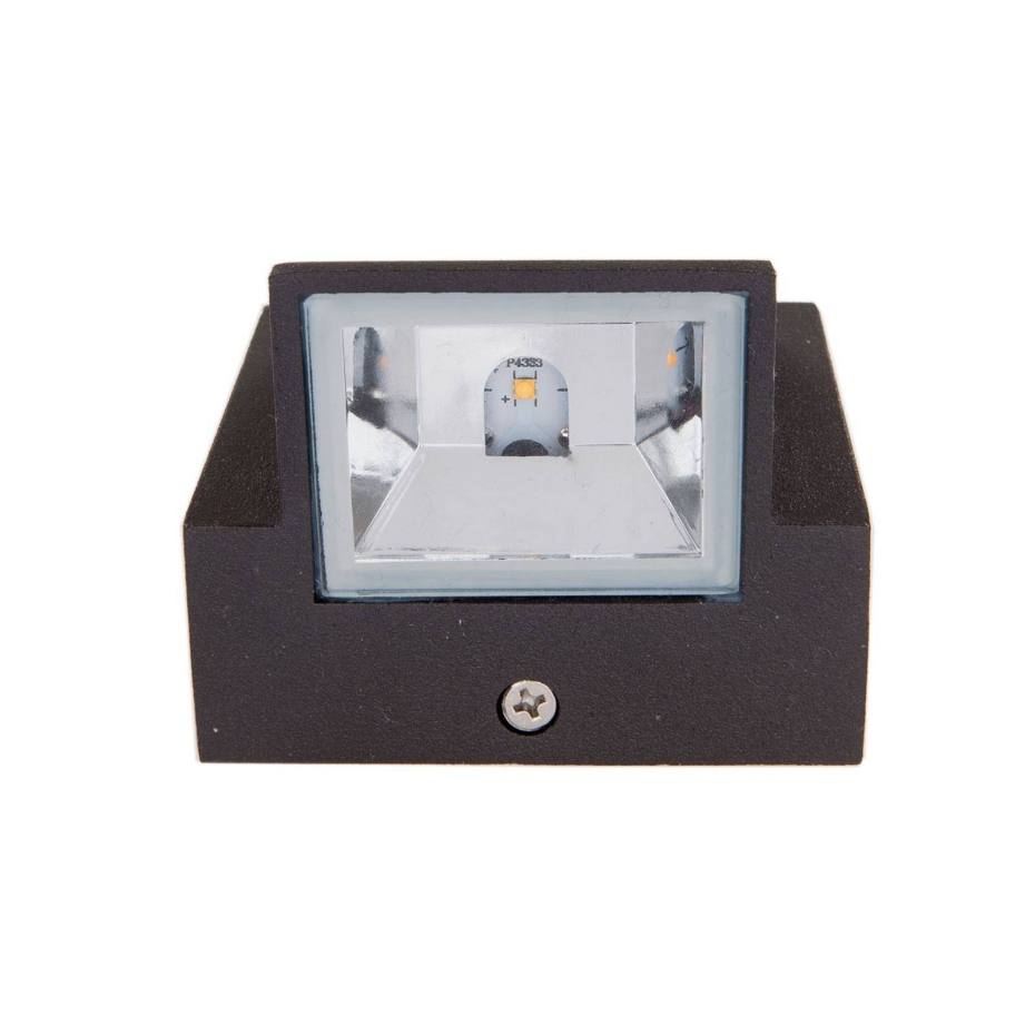 Applique extérieure en aluminium moderneLED