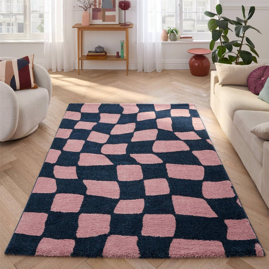 Tapis rectangulaire en polypropylène GROOVY