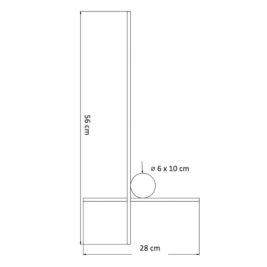 Grande applique design à LED - MALLOW
