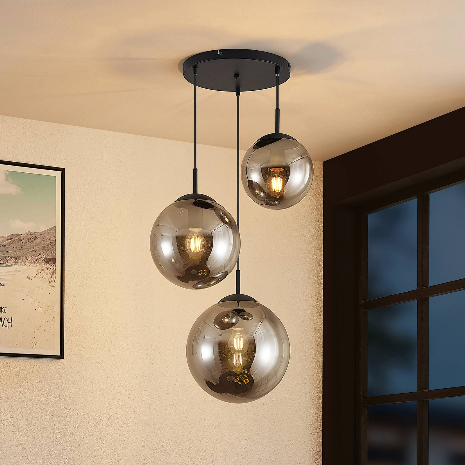 Suspension en verre vintage, Teeja