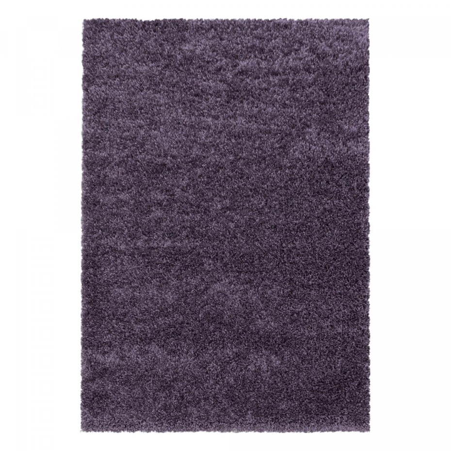 Tapis poils longs shaggy tissé motif uni UNI I