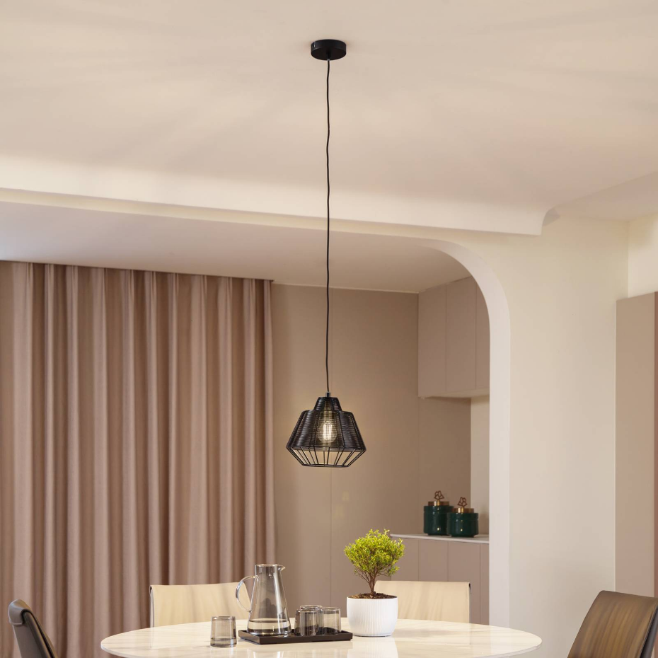 Suspension en aluminium vintage, Tinko