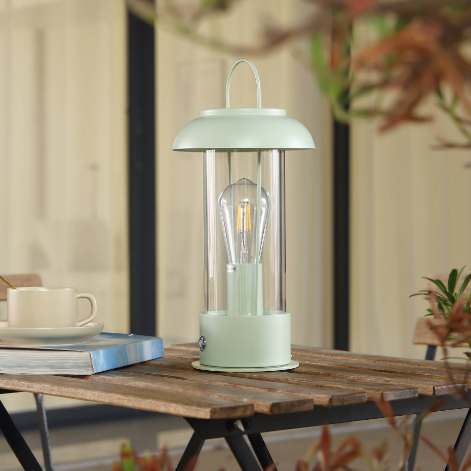 Luminaire de terrasse en métal moderne