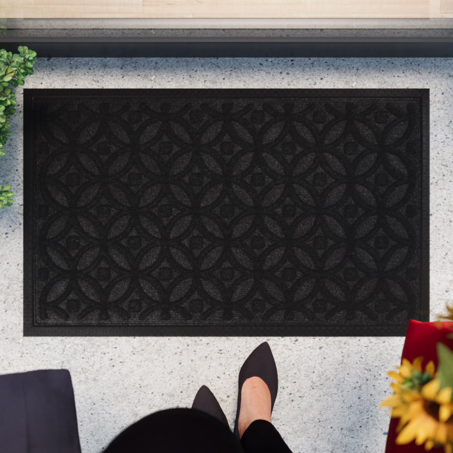 Paillasson motif géométrique ,  Midnight Mosaic