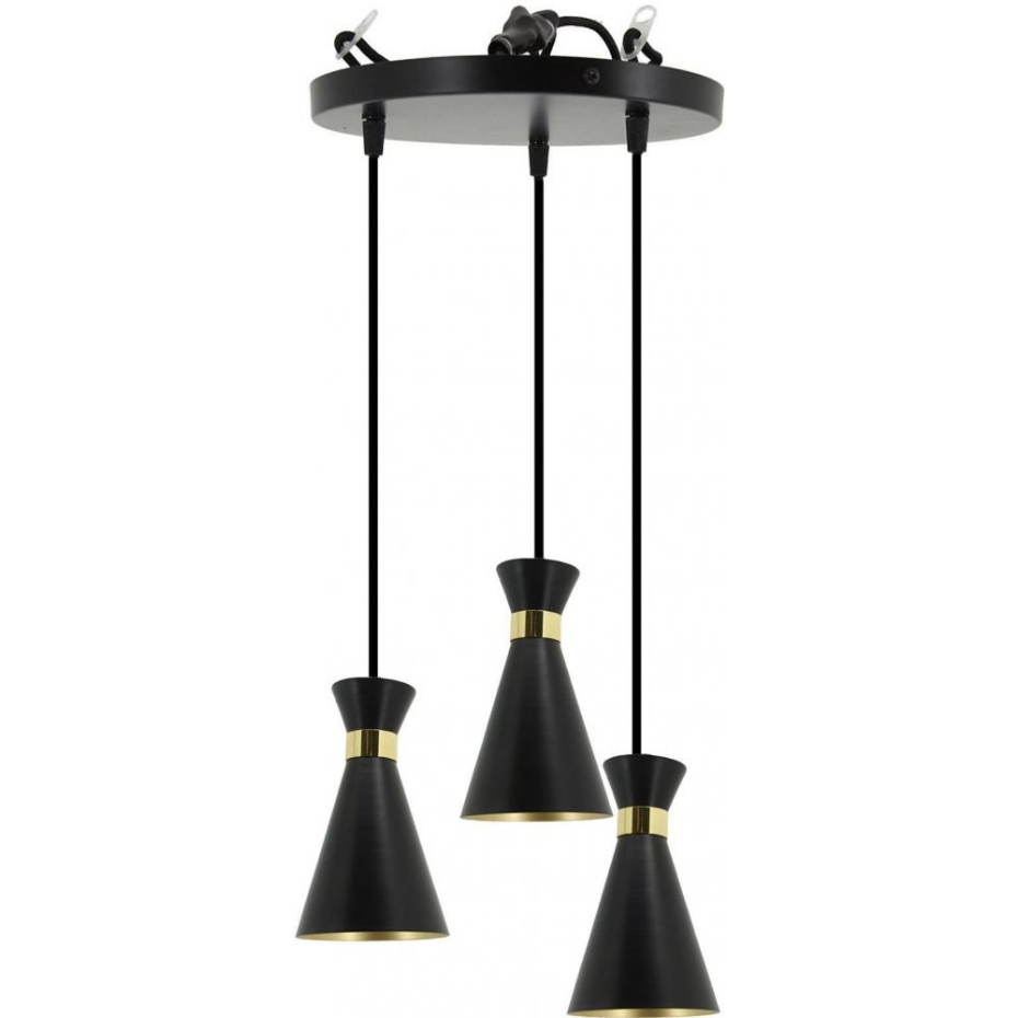 Suspension en métal et cuivre