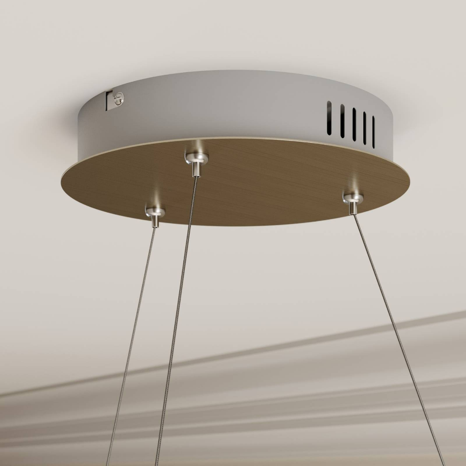 Suspension en aluminium moderneLED, Gunbritt