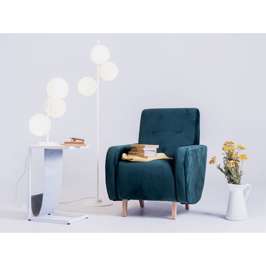 Lampadaire en acier Bobler