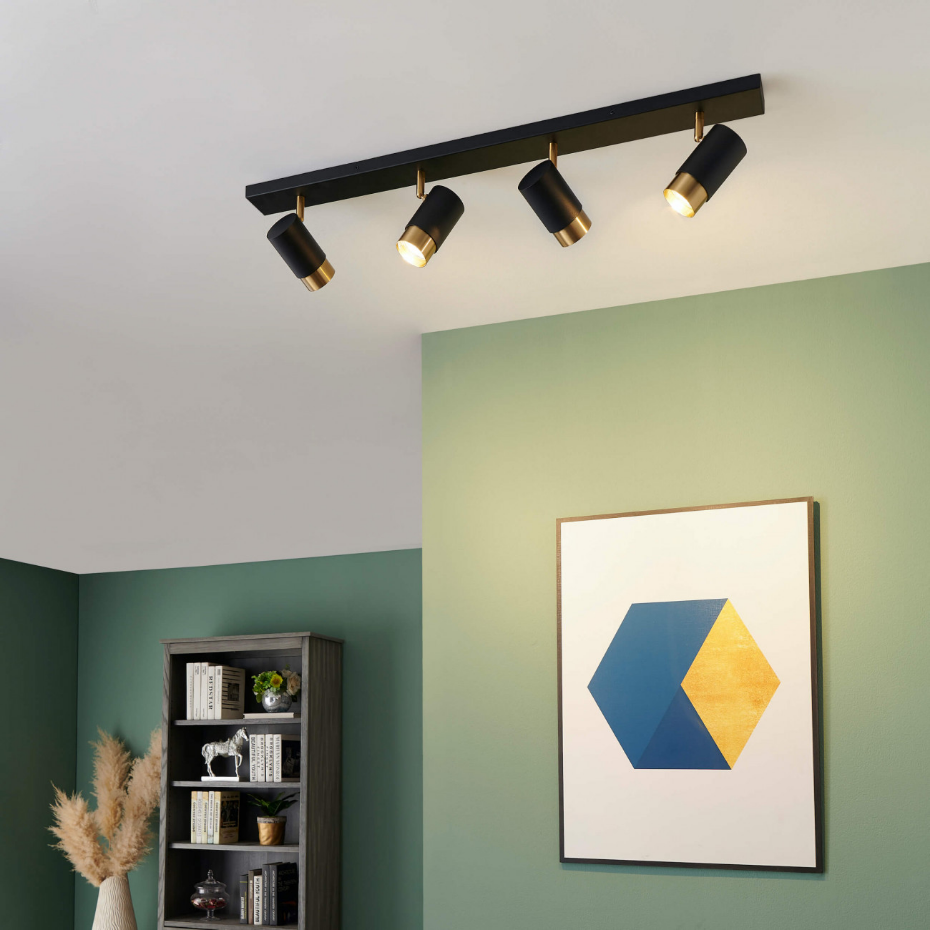 Plafonnier élégant spots orientables - POZZO